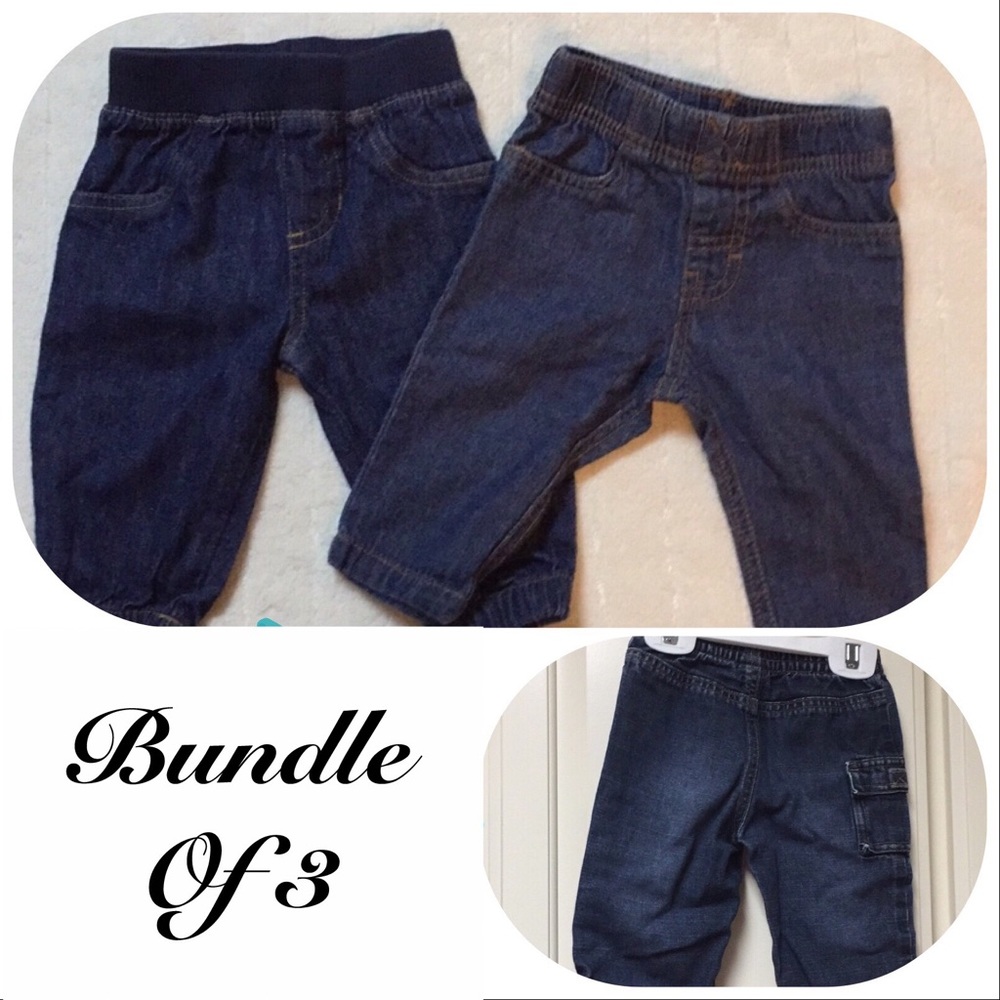 Bundle of 3 Infant boys jeans